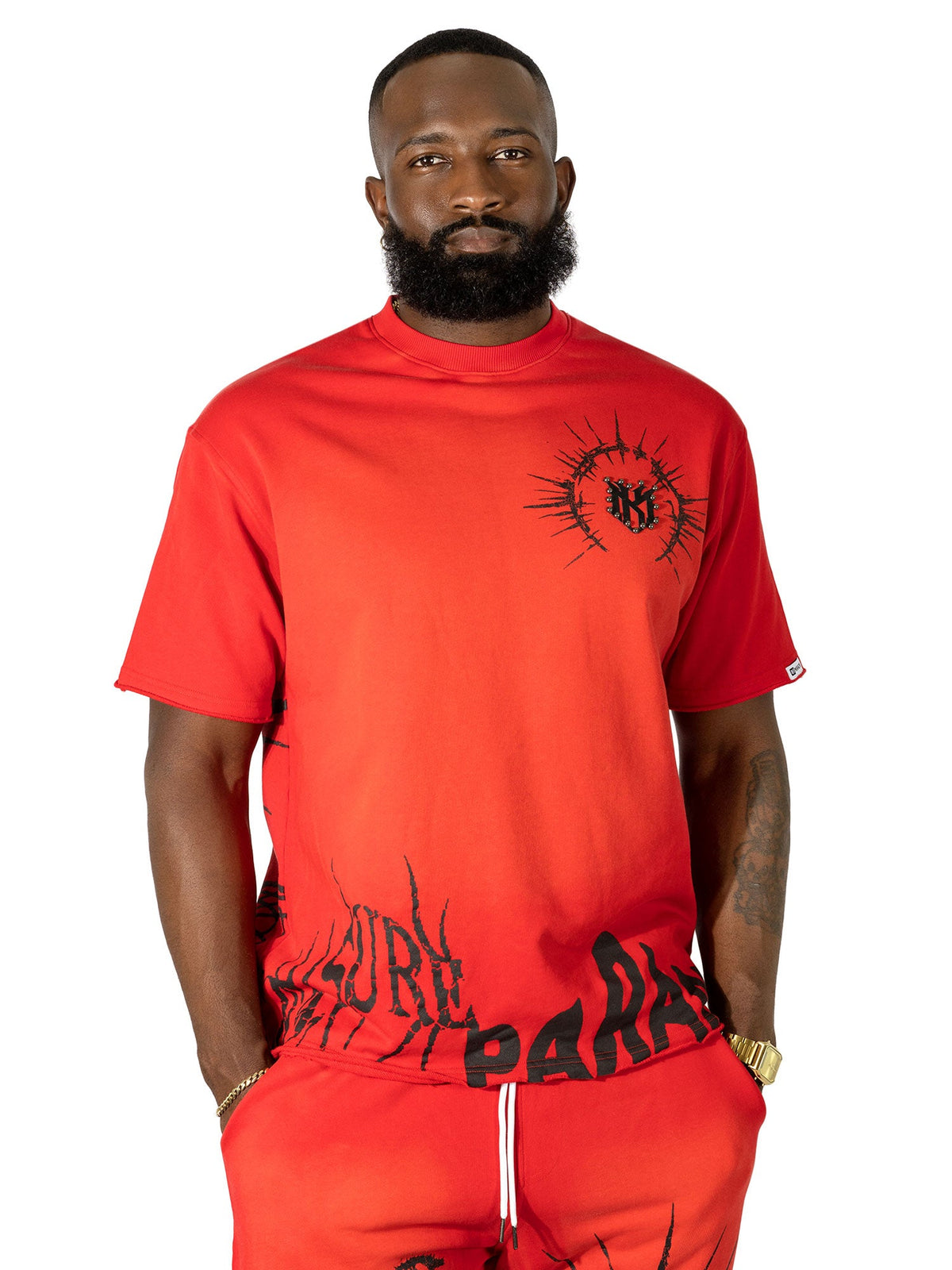 M424 Paranova Short Set - Red