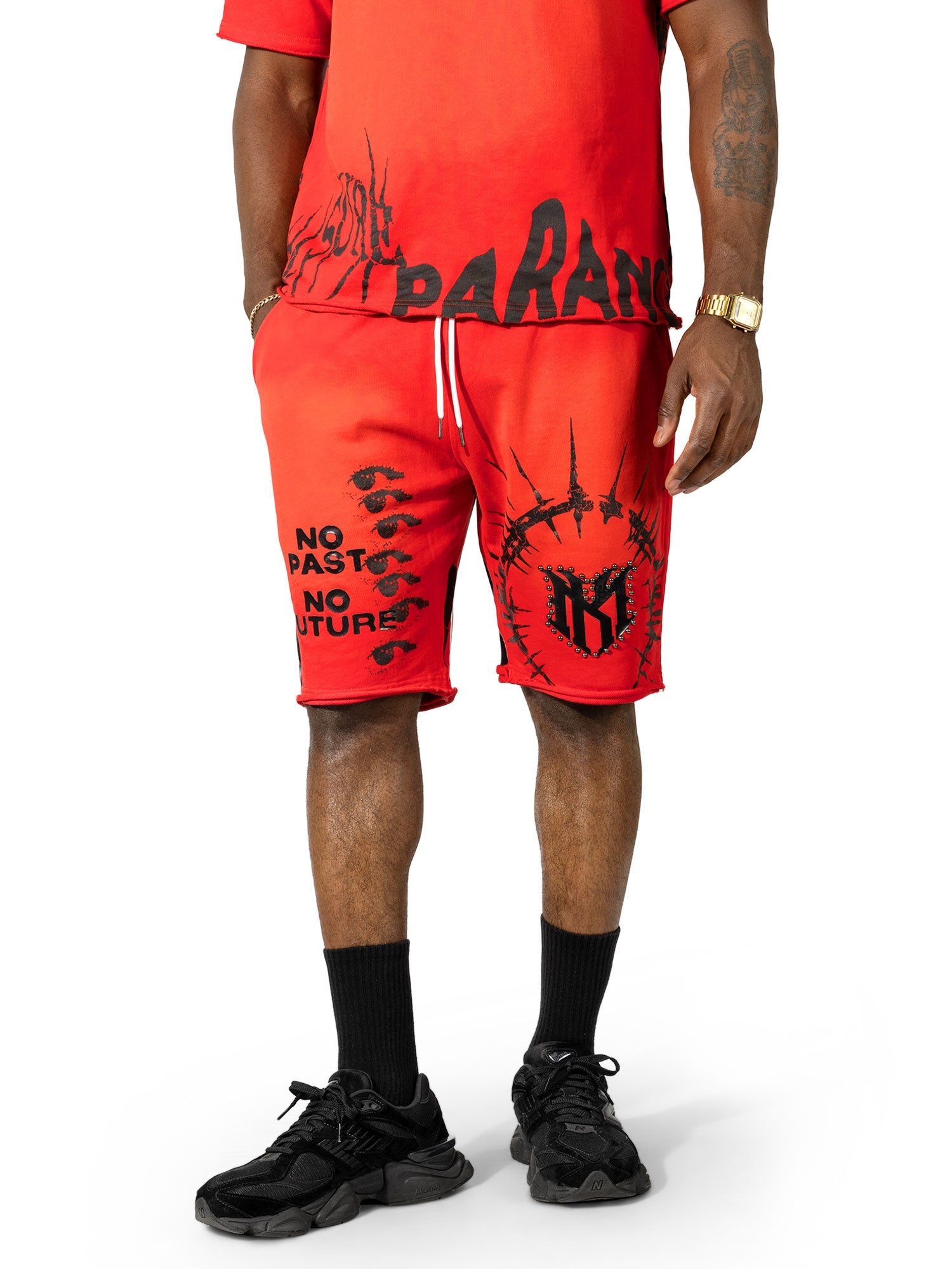 M424 Paranova Short Set - Red