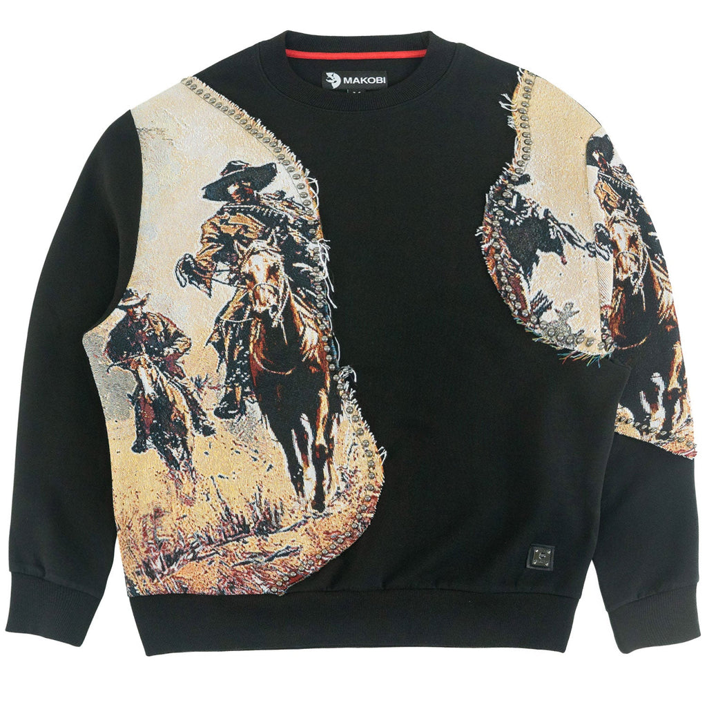 Sweatshirt | M4374 Ferdoni Crewneck - Black