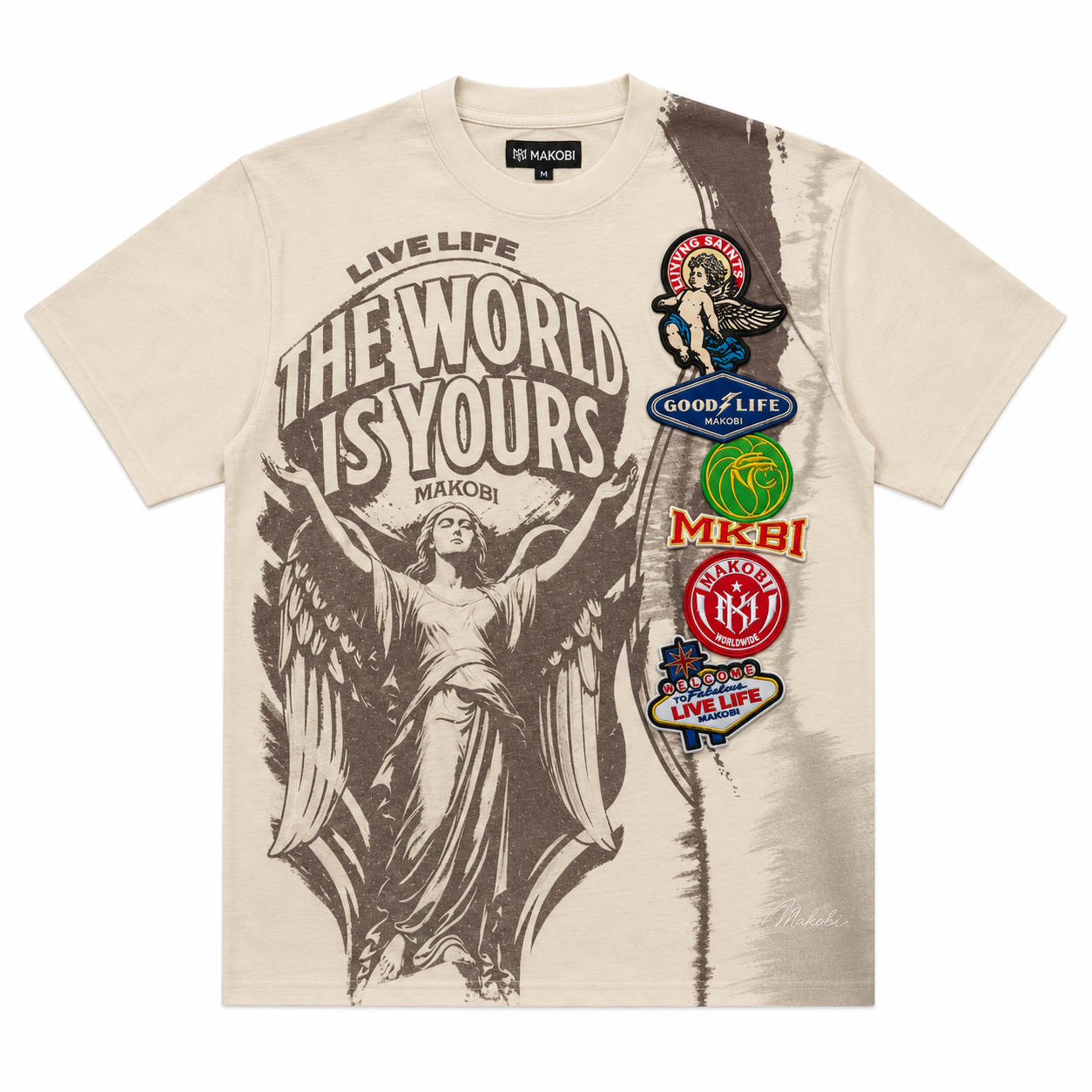 M441 Mondo Oversized Tee  - Khaki (NOT SOLD SEPARATELY - Add 941 Mondo Shorts to your Cart)