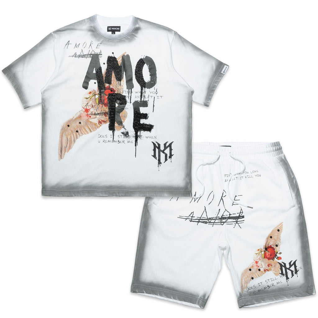 M651 Amore Shorts - White (NOT SOLD SEPARATELY - Add M451 to your Cart)