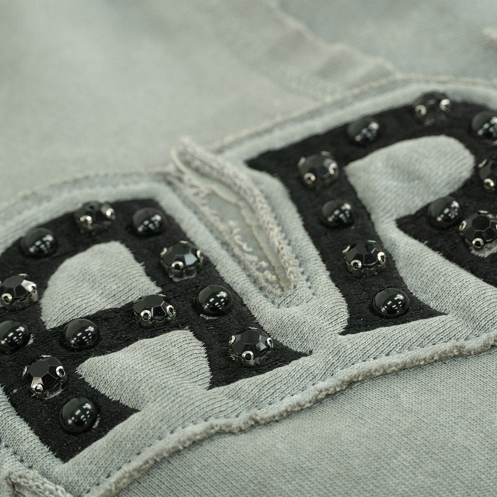 Fleece Hoodie | M4557 Sartoni Pull Over - Gray