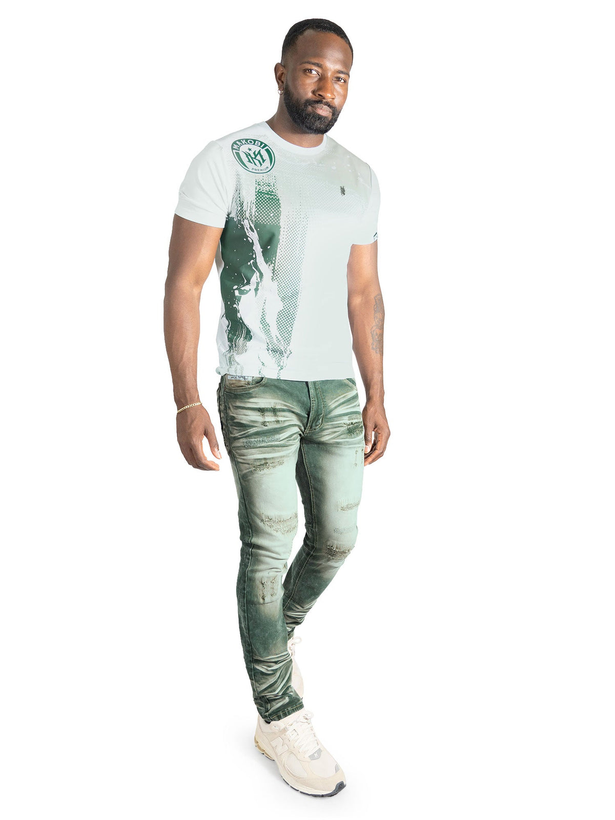 Jersey Shirt | M455 Lorenzo MK Tee - Green