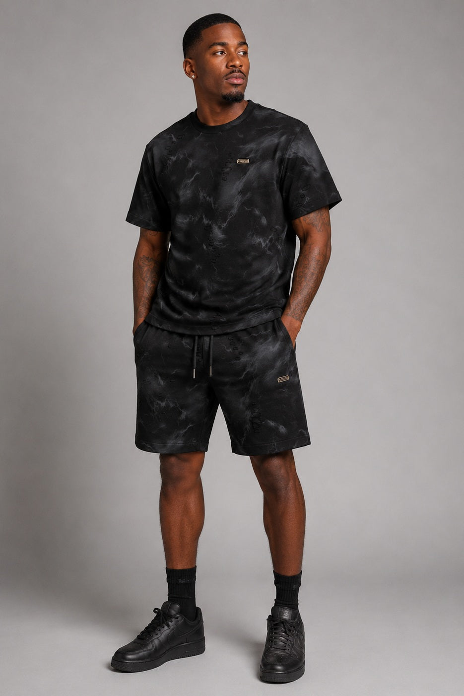 M456 Amato Short Set - Black