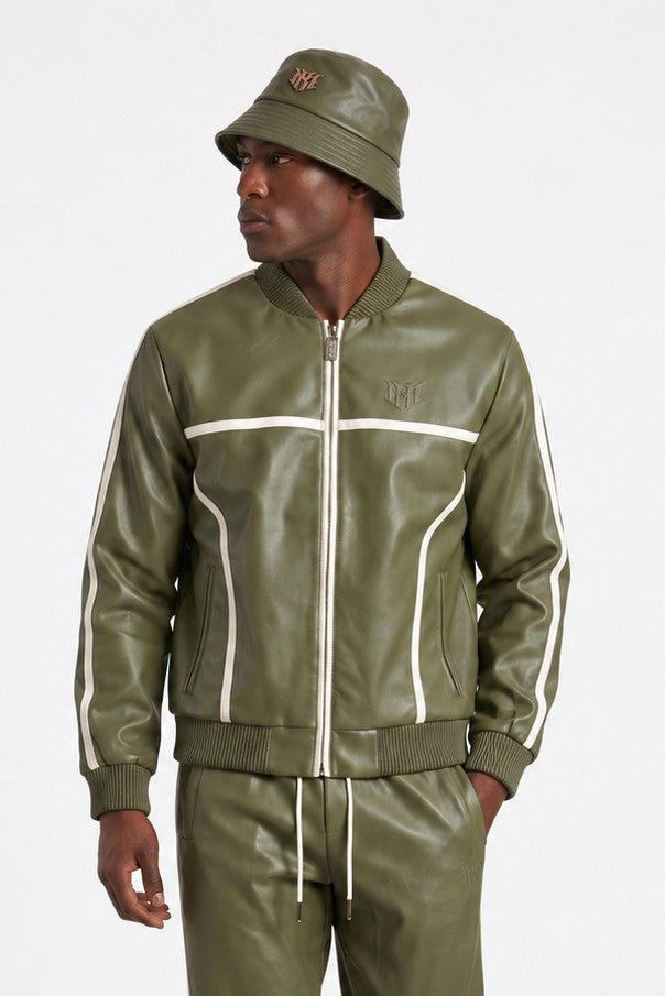 M080 Azzuri Bucket Hat - Olive