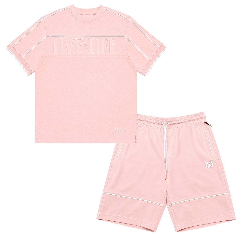 M459 Live Life T-shirt - Pink