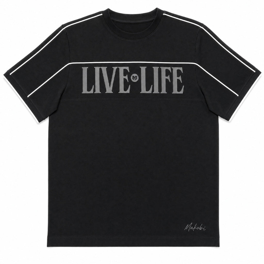 M459 Live Life T-shirt - Black