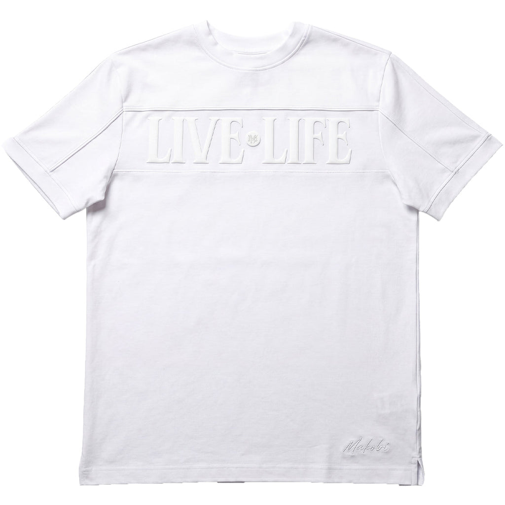 M459 Live Life T-shirt - White