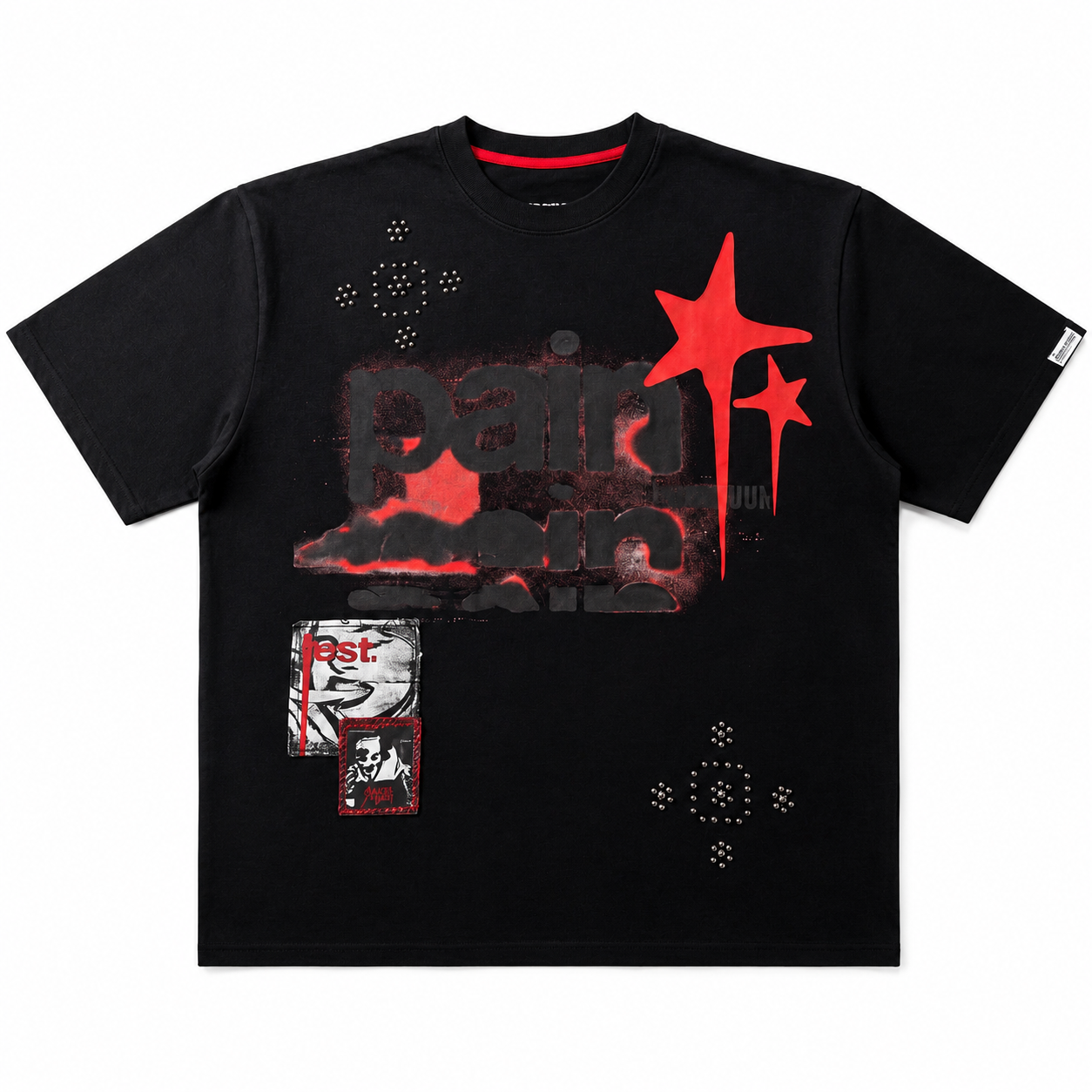 M471 Dolore Pain Oversized Tee  - Black (NOT SOLD SEPARATELY - Add M671 Shorts to your Cart)