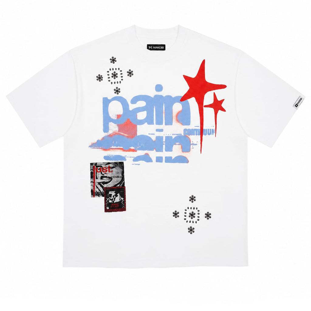 M471 Dolore Pain Oversized Tee  - White (NOT SOLD SEPARATELY - Add M671 Shorts to your Cart)