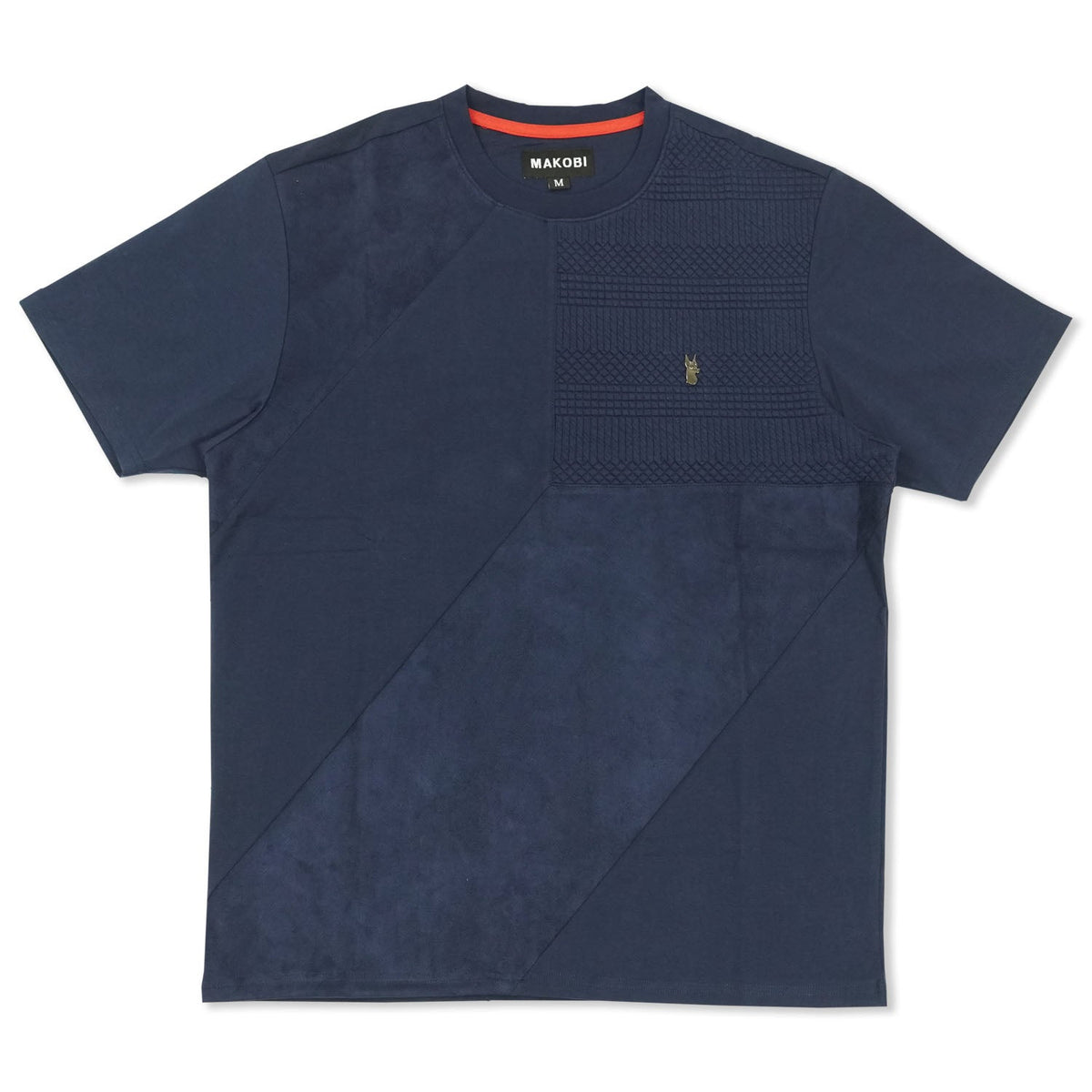 Makobi Jacquard II Tee, Navy, product front