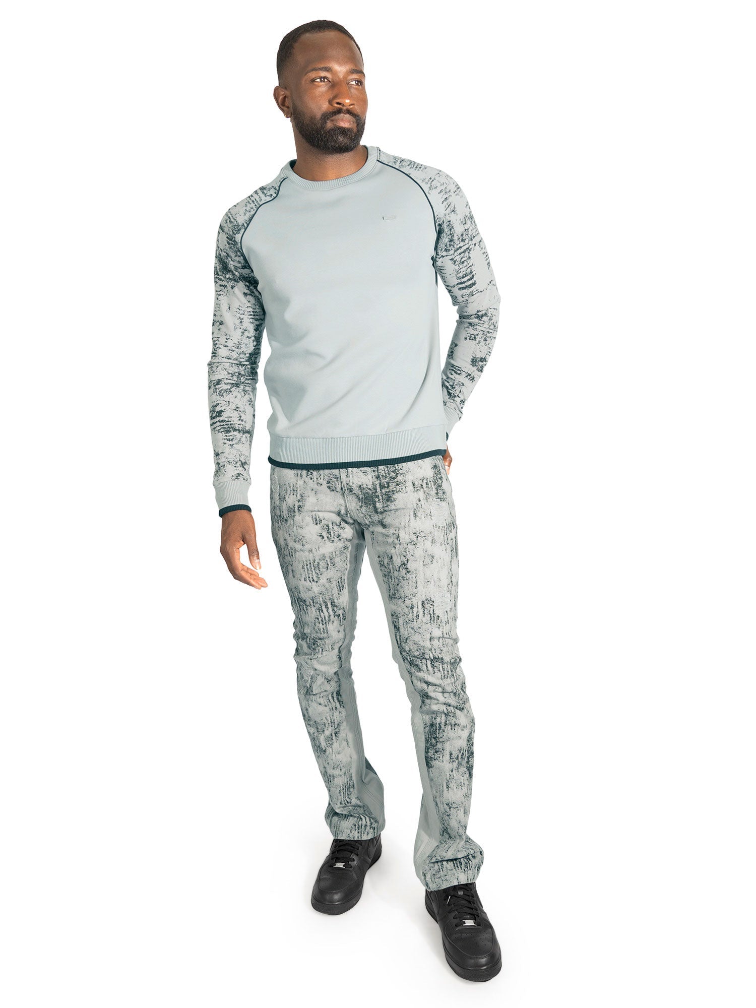 Sweatshirt | M4902 Bernardi Crewneck - Gray