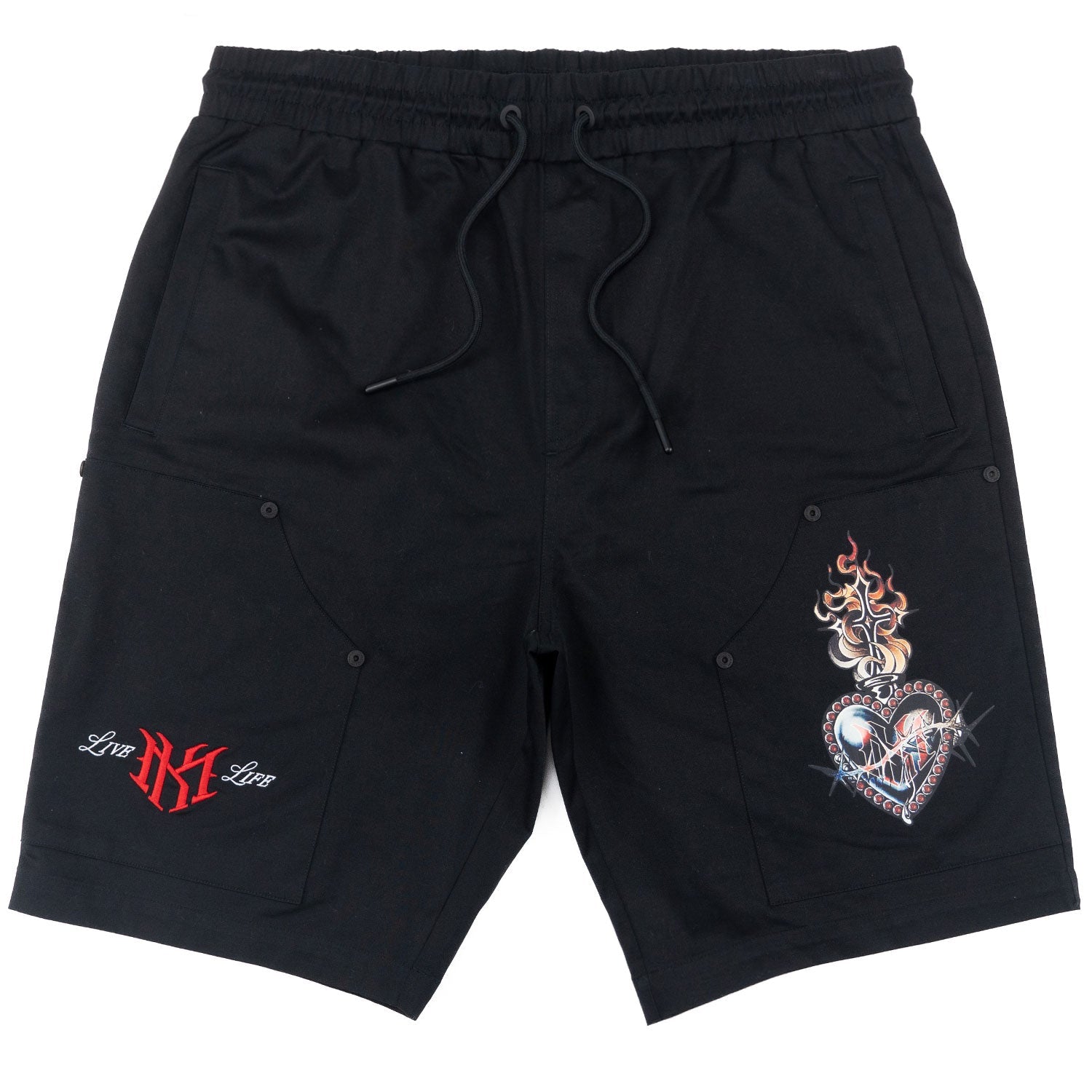 Set | M414 Vivere Twill Short Set - Black