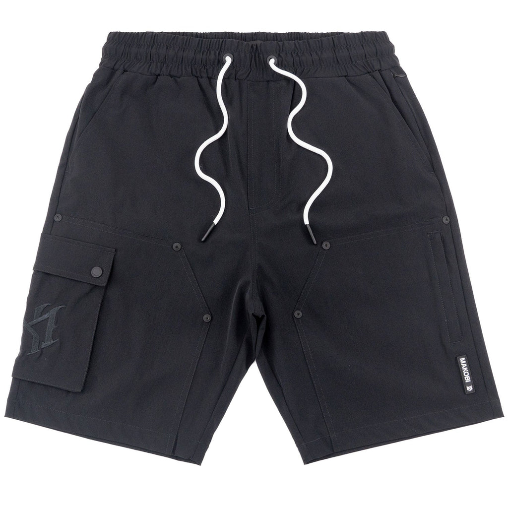 Nylon Shorts| M634 Adorni Shorts - Black
