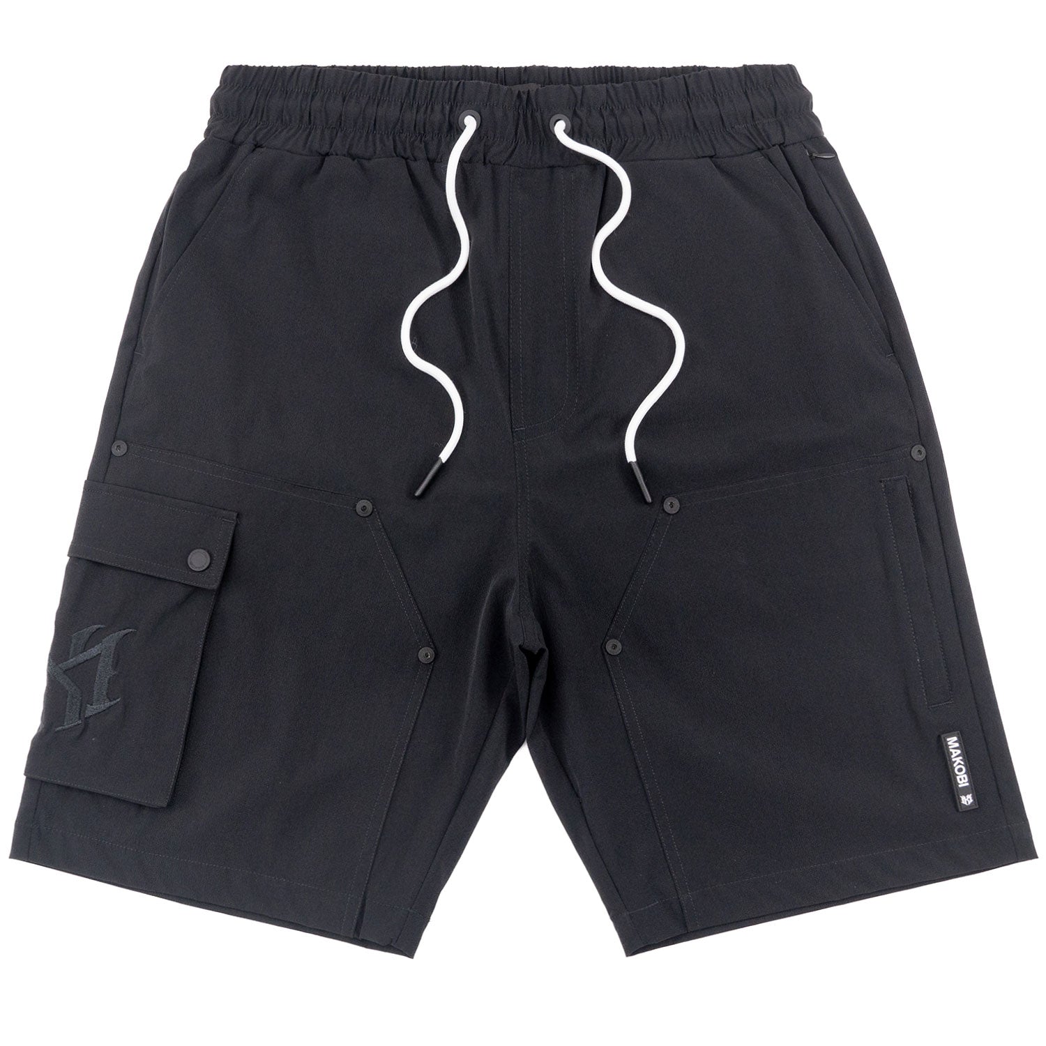 Nylon Shorts| M634 Adorni Shorts - Black