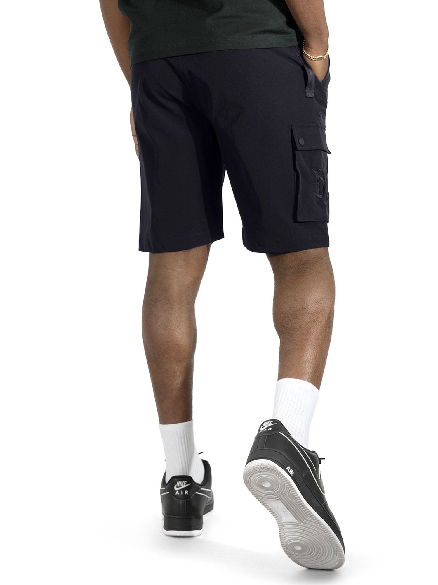 Nylon Shorts| M634 Adorni Shorts - Black