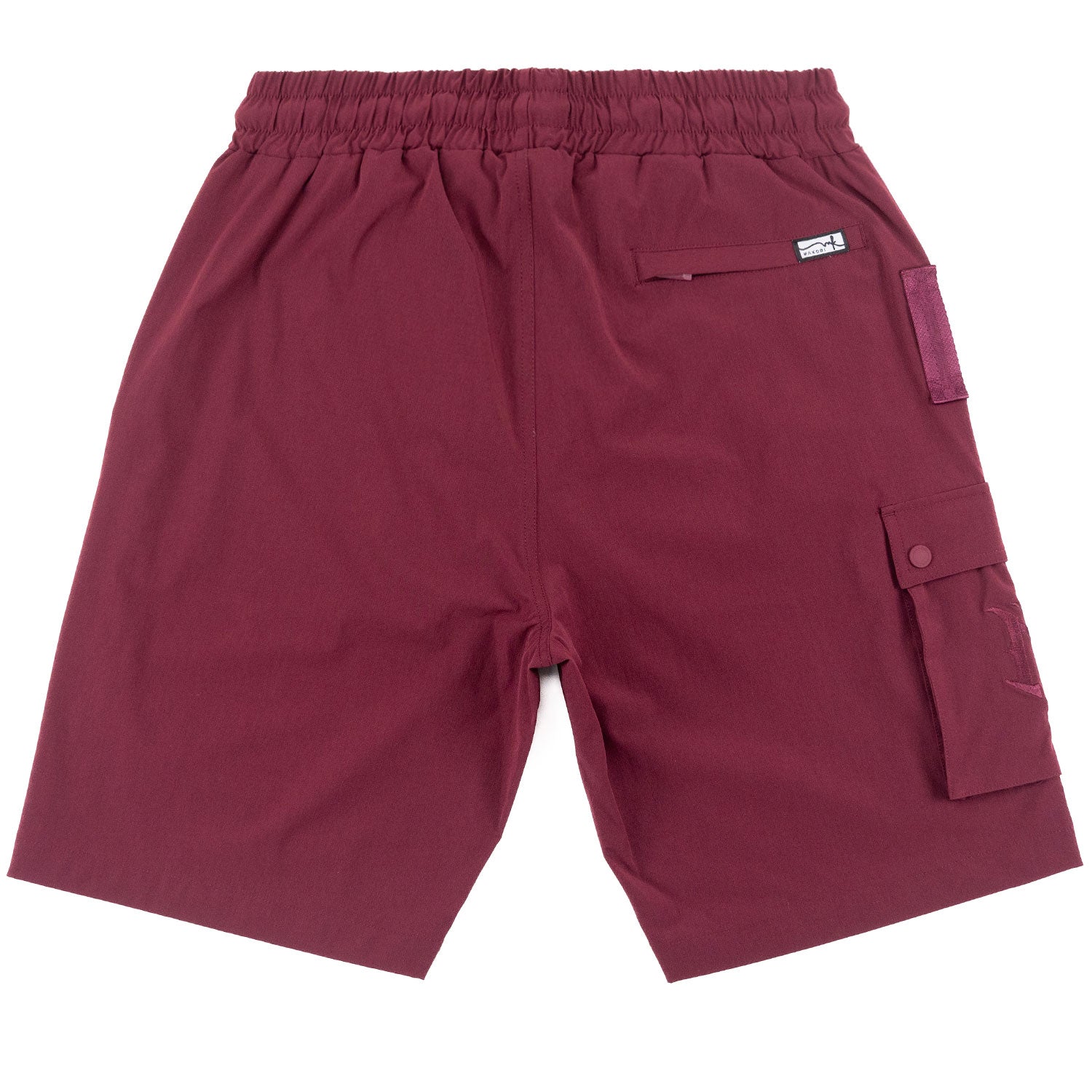 Nylon Shorts| M634 Adorni Shorts - Burgundy