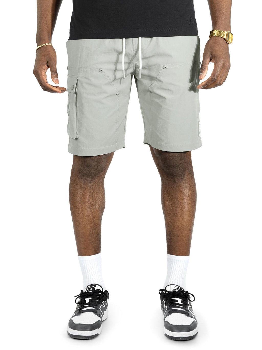Nylon Shorts| M634 Adorni Shorts - Gray