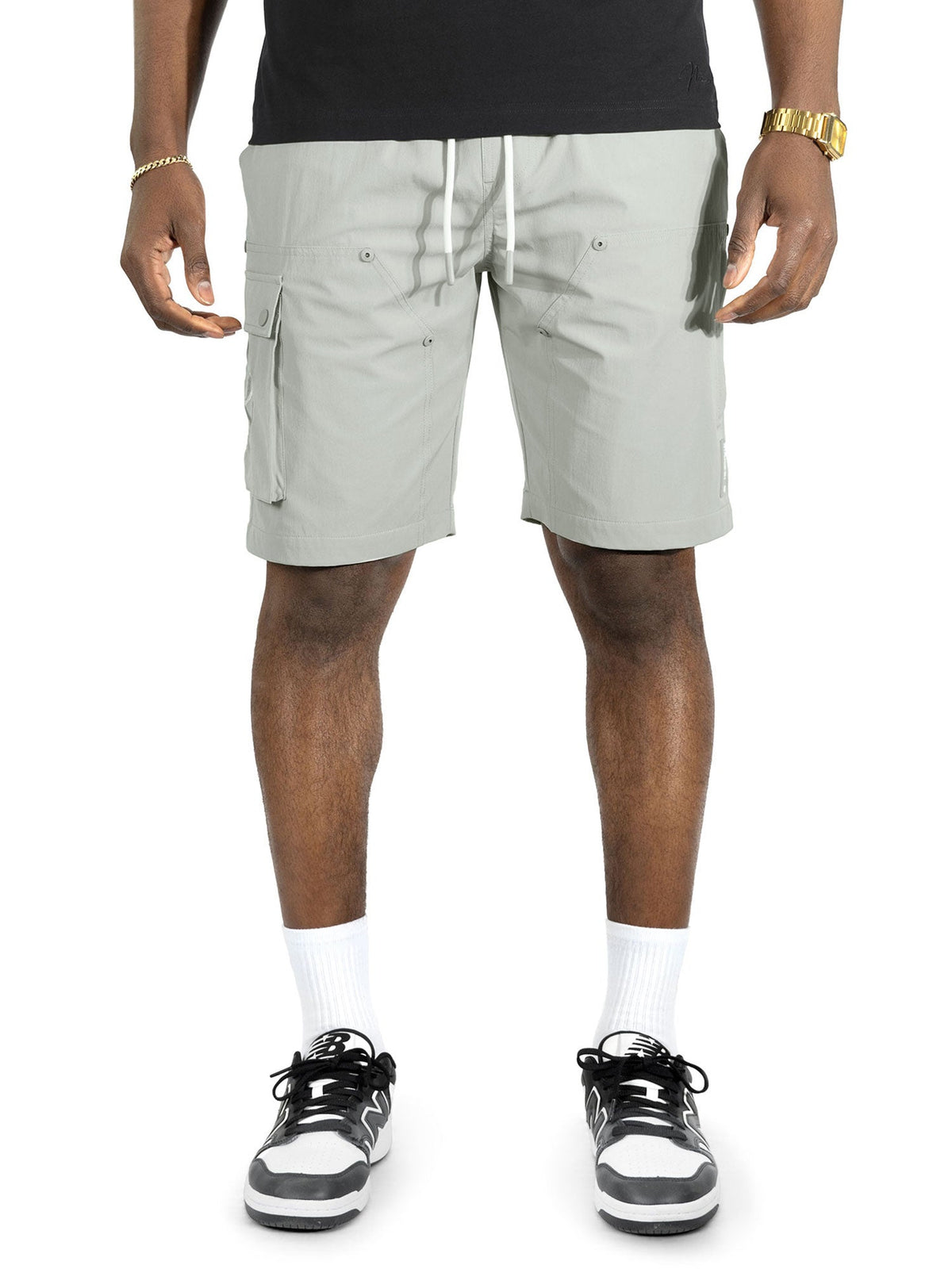 Nylon Shorts| M634 Adorni Shorts - Gray