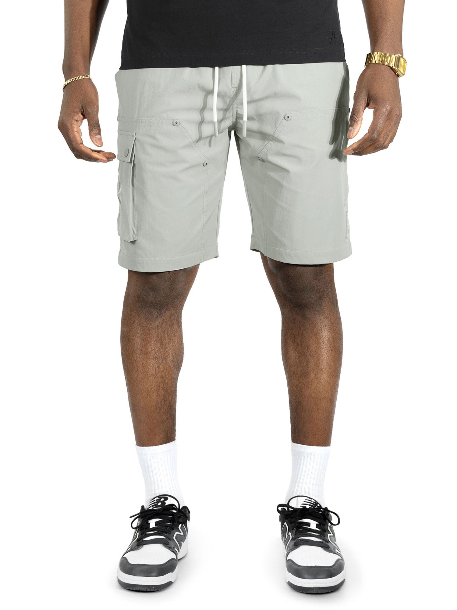 Nylon Shorts| M634 Adorni Shorts - Gray