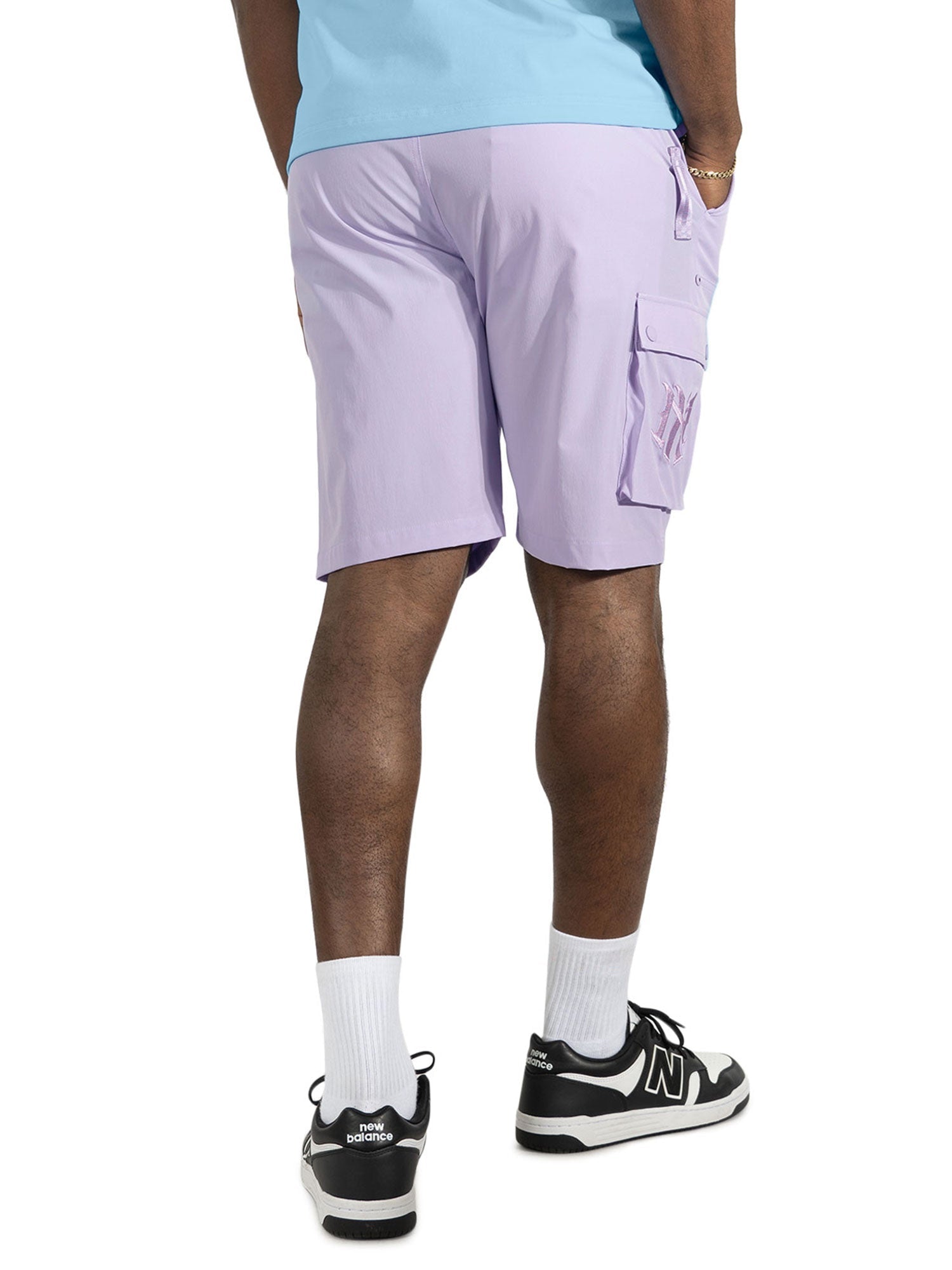 Nylon Shorts| M634 Adorni Shorts - Lavender