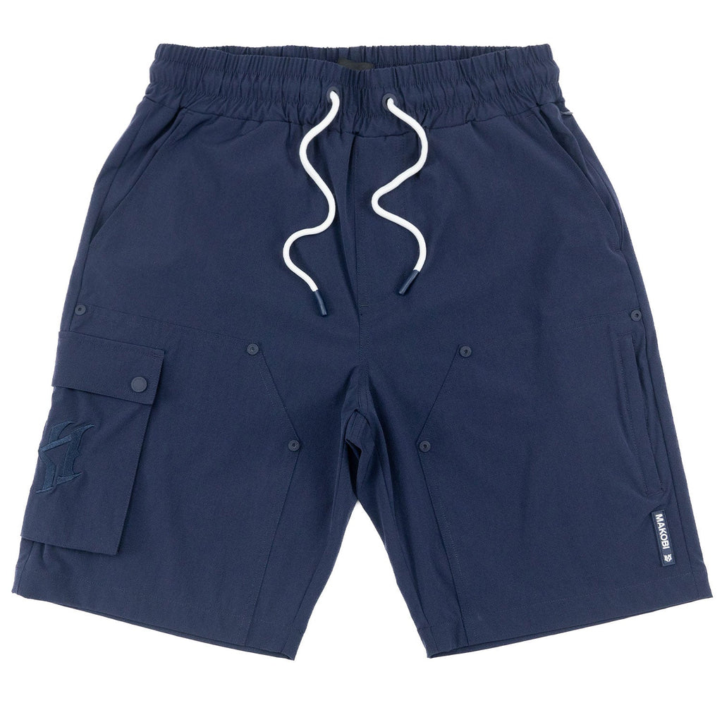 Nylon Shorts| M634 Adorni Shorts - Navy