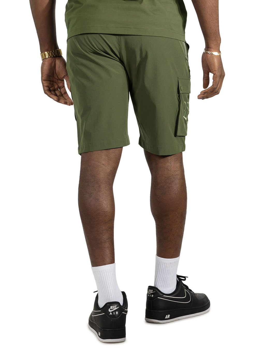 Nylon Shorts| M634 Adorni Shorts - Olive