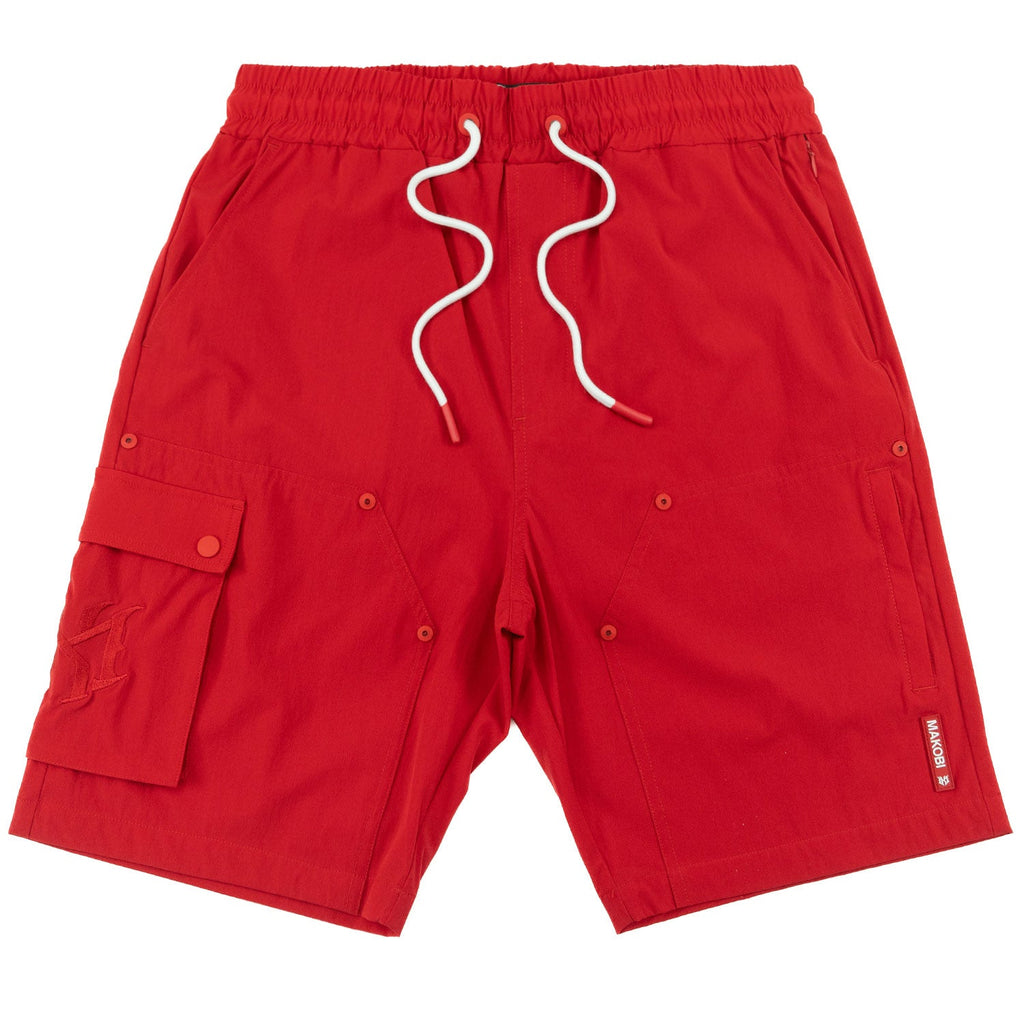 Nylon Shorts| M634 Adorni Shorts -Red