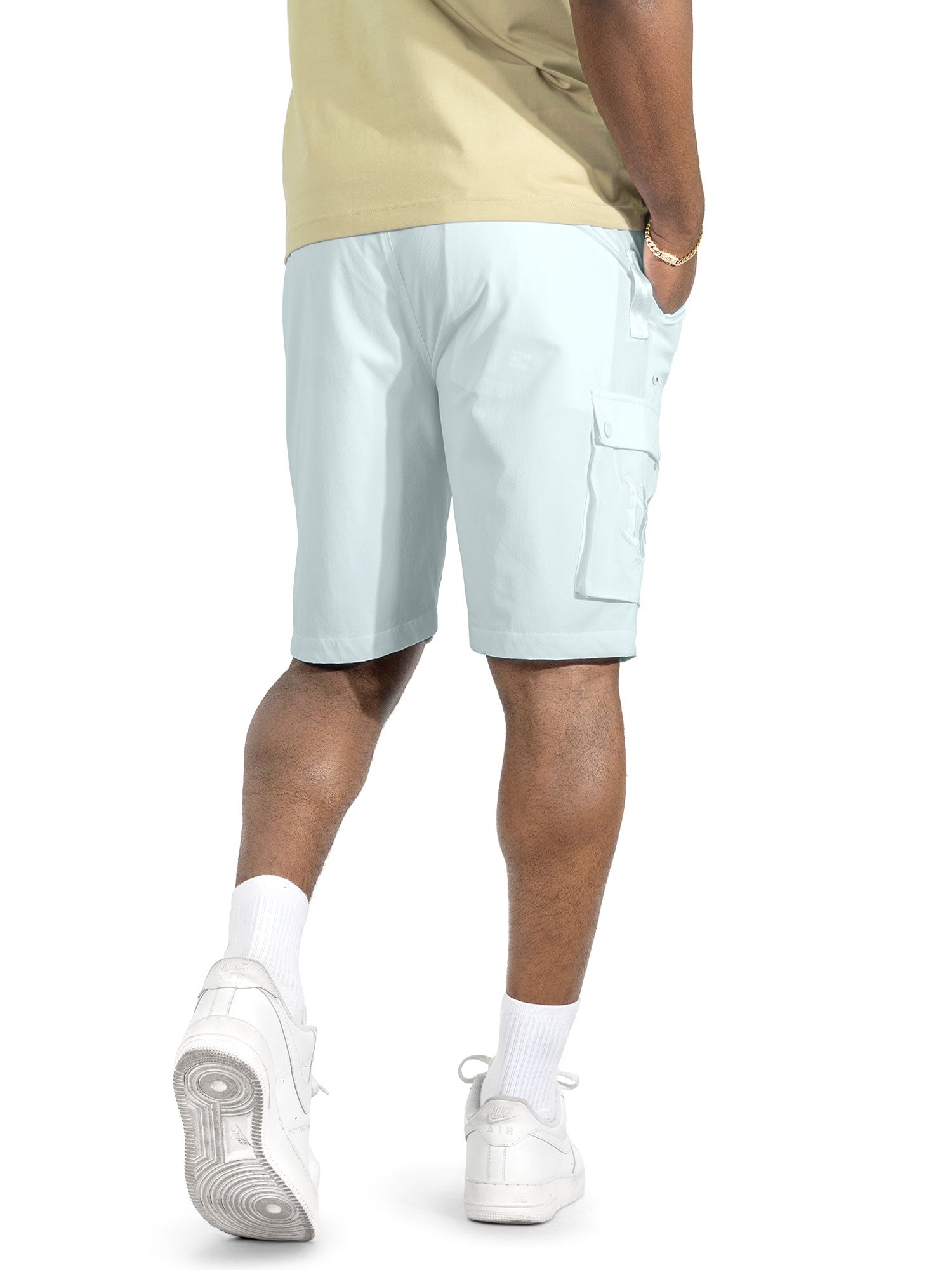Nylon Shorts| M634 Adorni Shorts - White