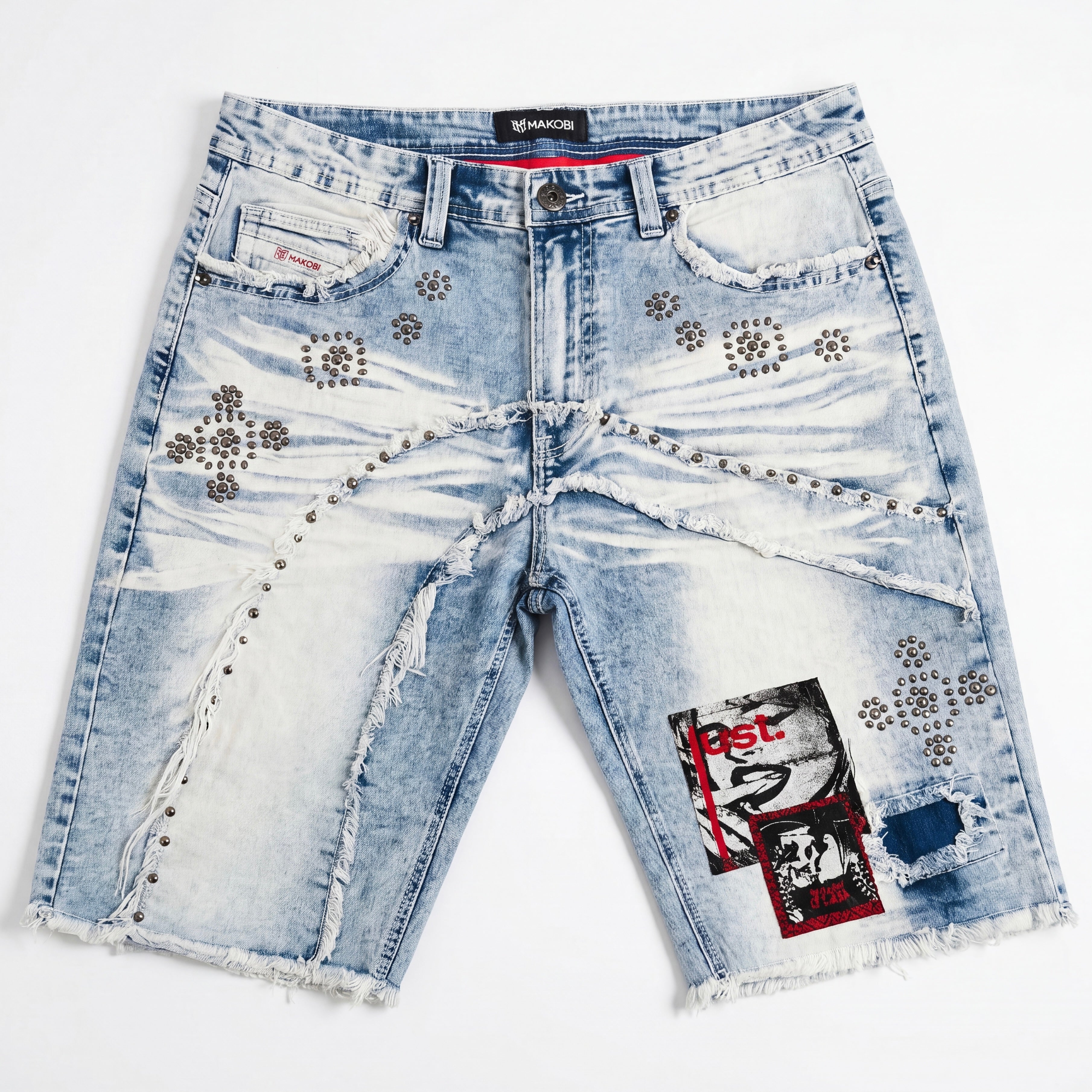 M671 Dolore Pain Denim Shorts - Light Wash (NOT SOLD SEPARATELY - Add M471 to your Cart)