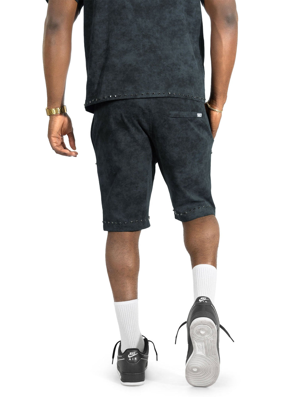 Set | M183 Prada Jersey Short Set - Black