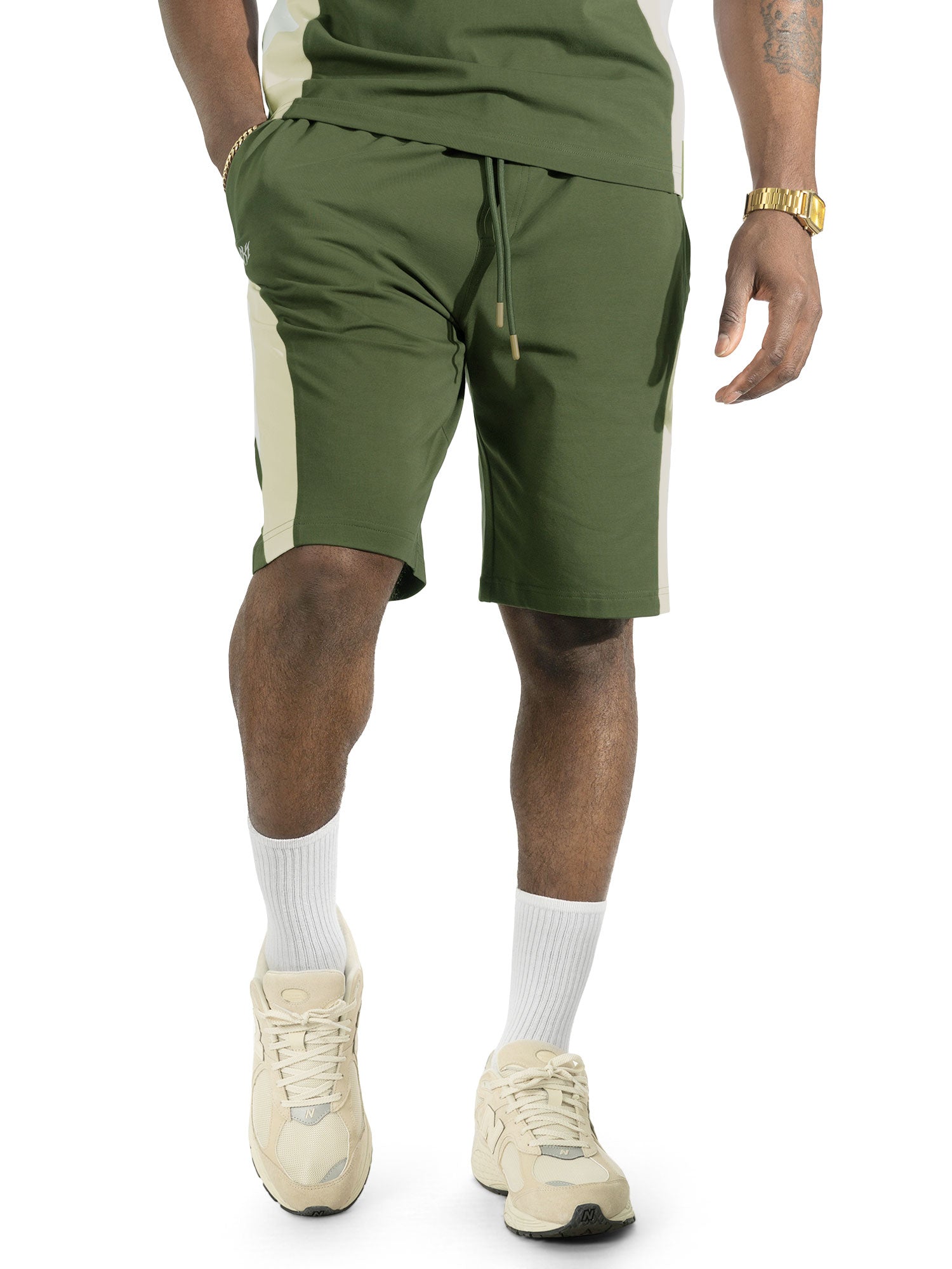 M398 Leone Short Set - Olive