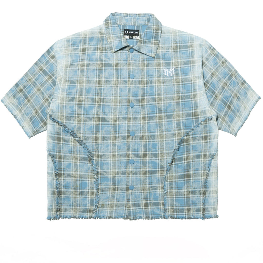 M838 Tesoro Plaid Shirt - Blue