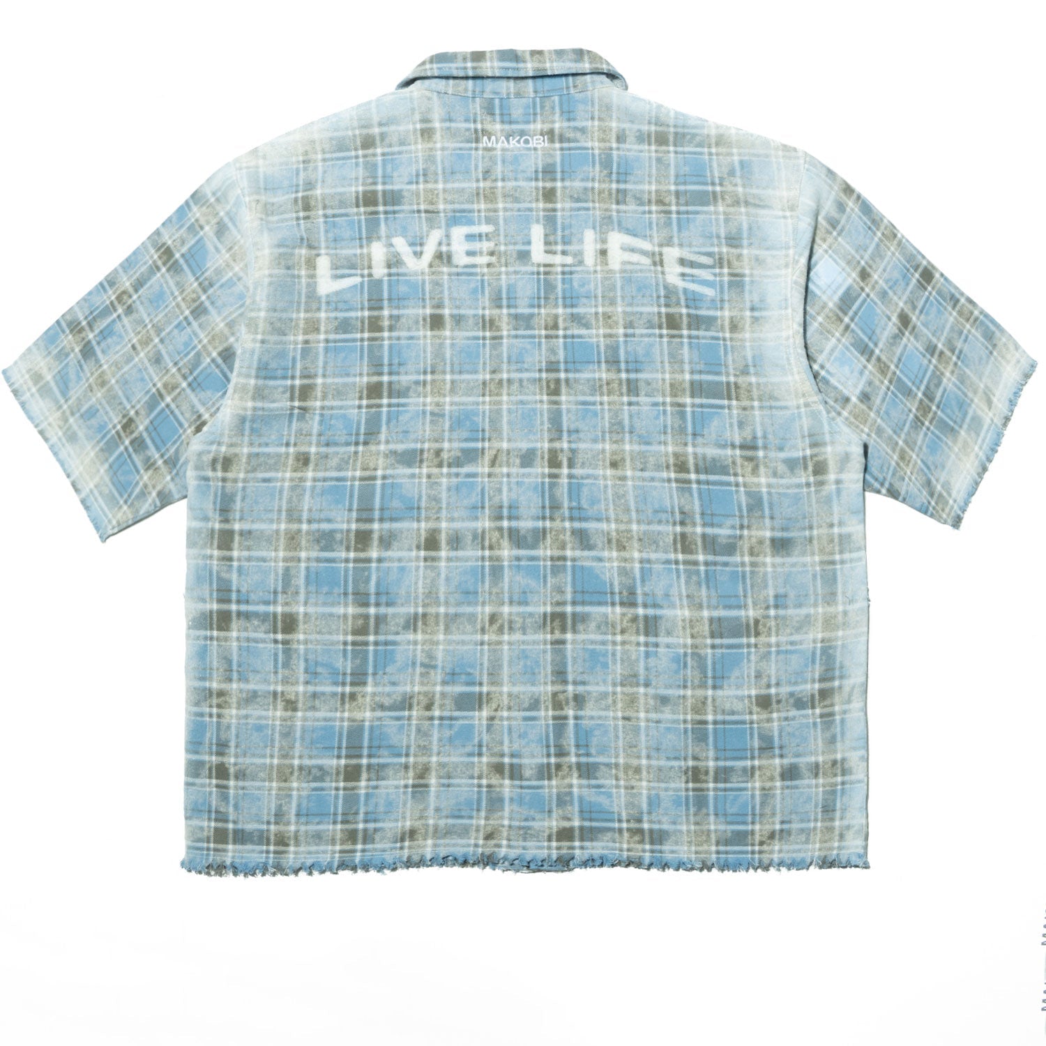M838 Tesoro Plaid Shirt - Blue