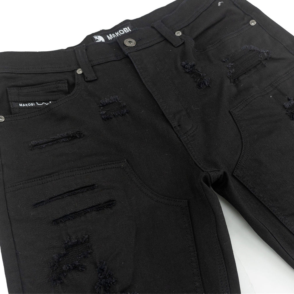 Denim Shorts | M904 Prego Jorts - Jet Black