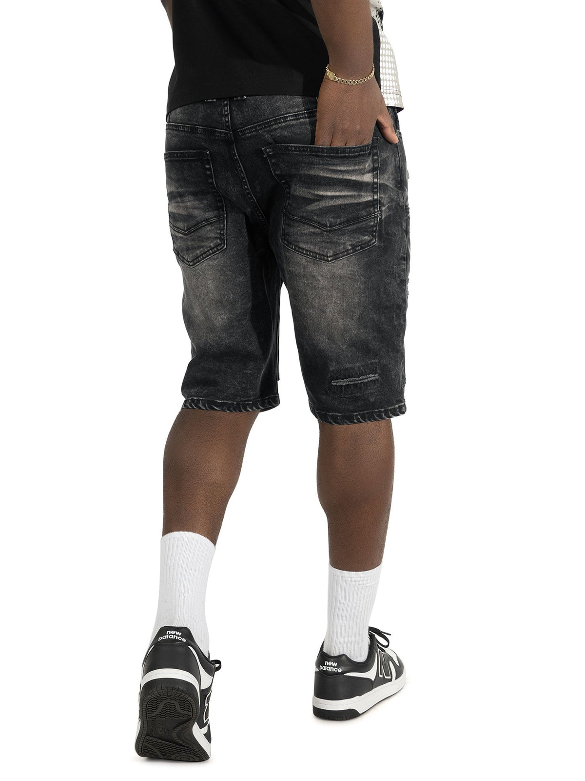 Denim Shorts | M904 Prego Jorts - Black Wash