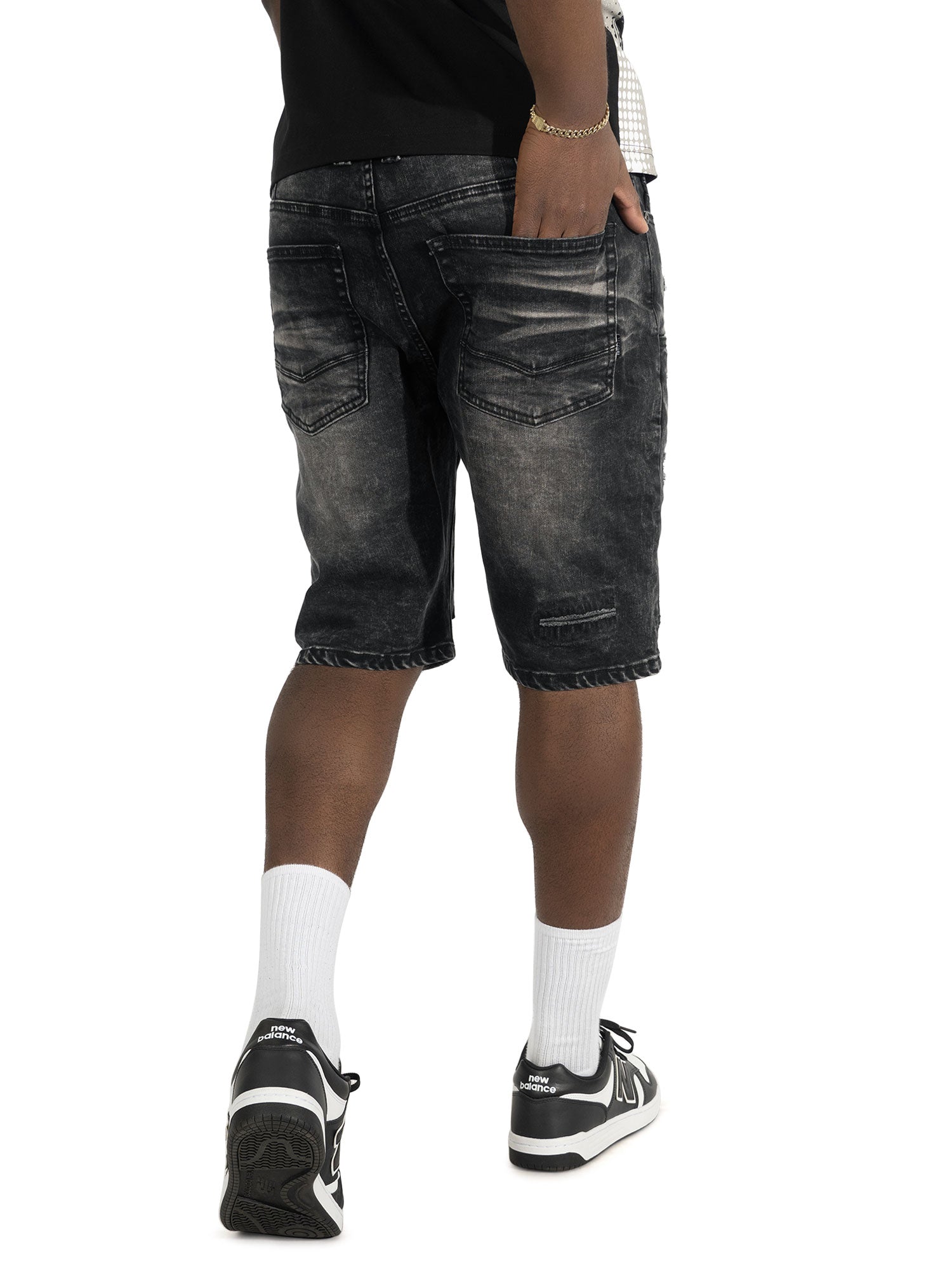 Denim Shorts | M904 Prego Jorts - Black Wash
