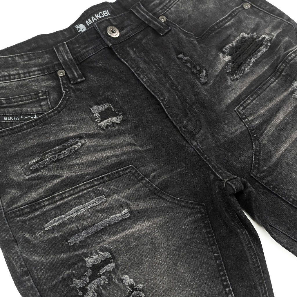 Denim Shorts | M904 Prego Jorts - Black Wash