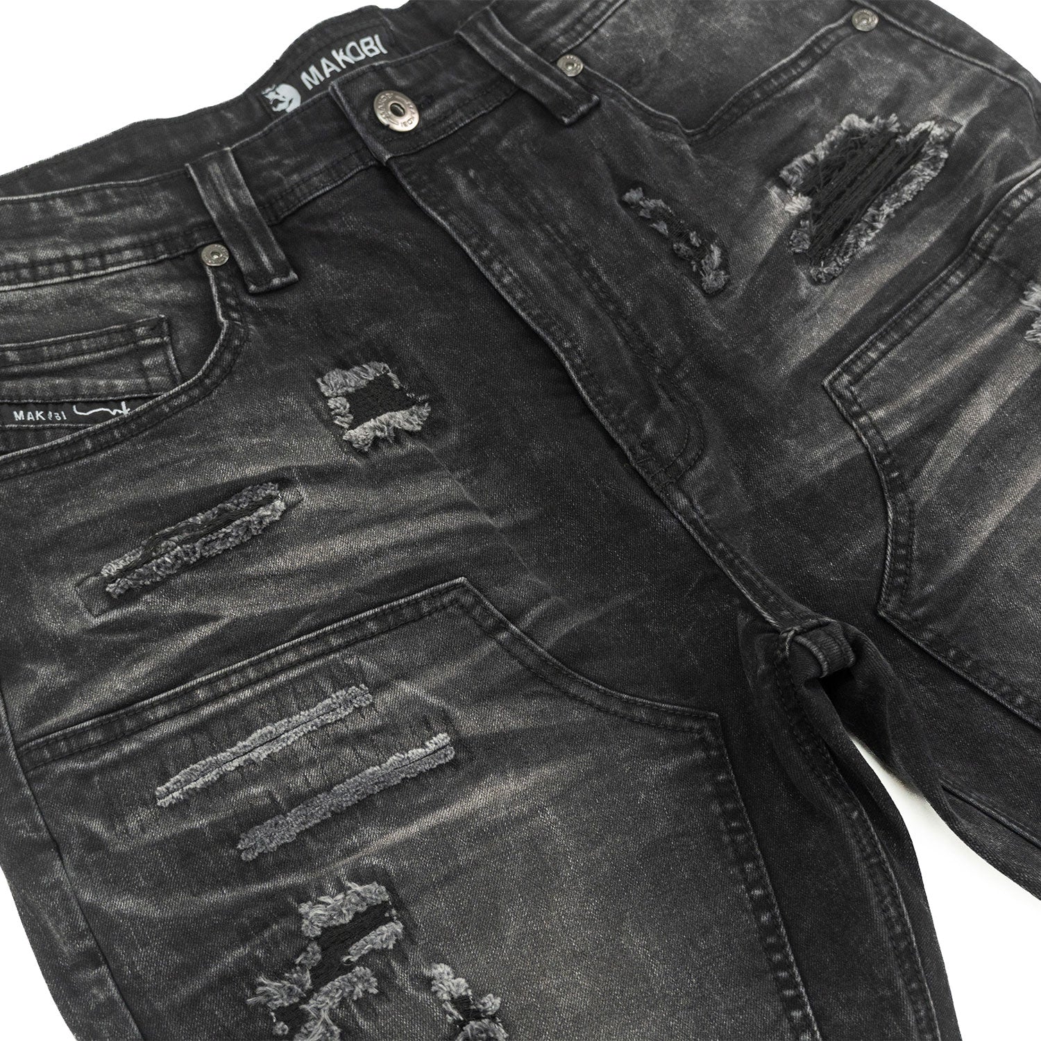 Denim Shorts | M904 Prego Jorts - Black Wash