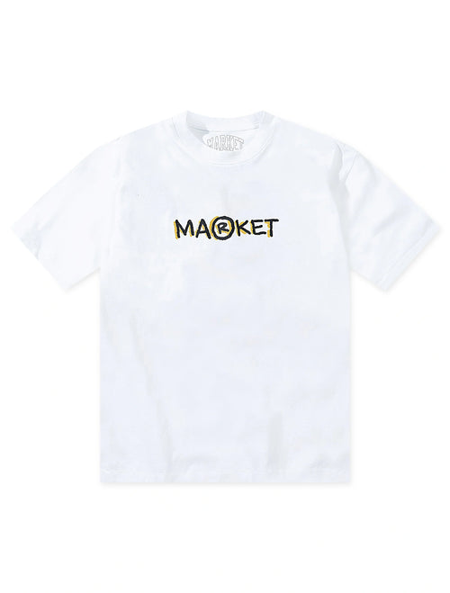 Market Studios Smiley Doodle Tee - White