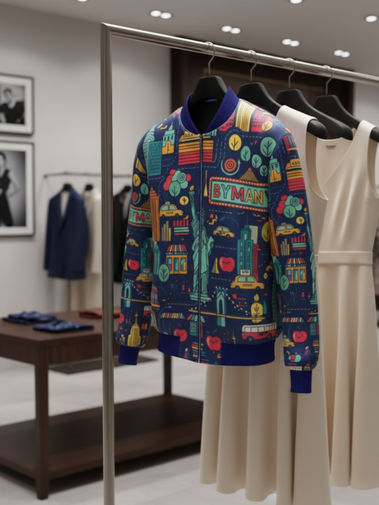 Men's MIDTOWN Bomber Jacket BYMANYC ® New York