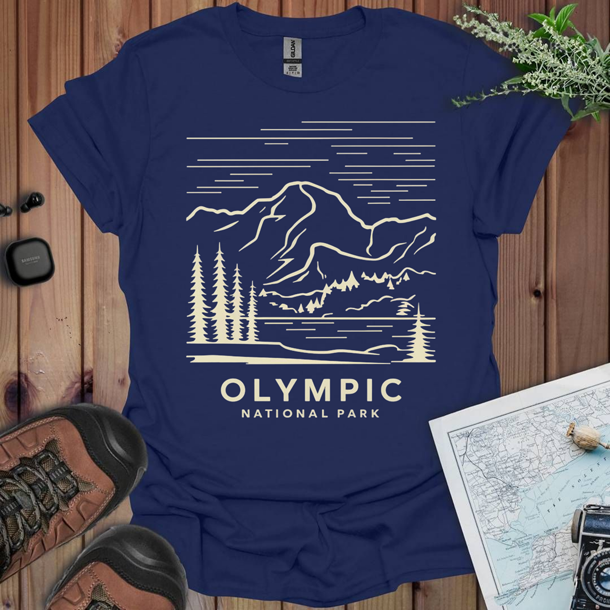 Olympic National Park Unisex Fit Soft T-Shirt