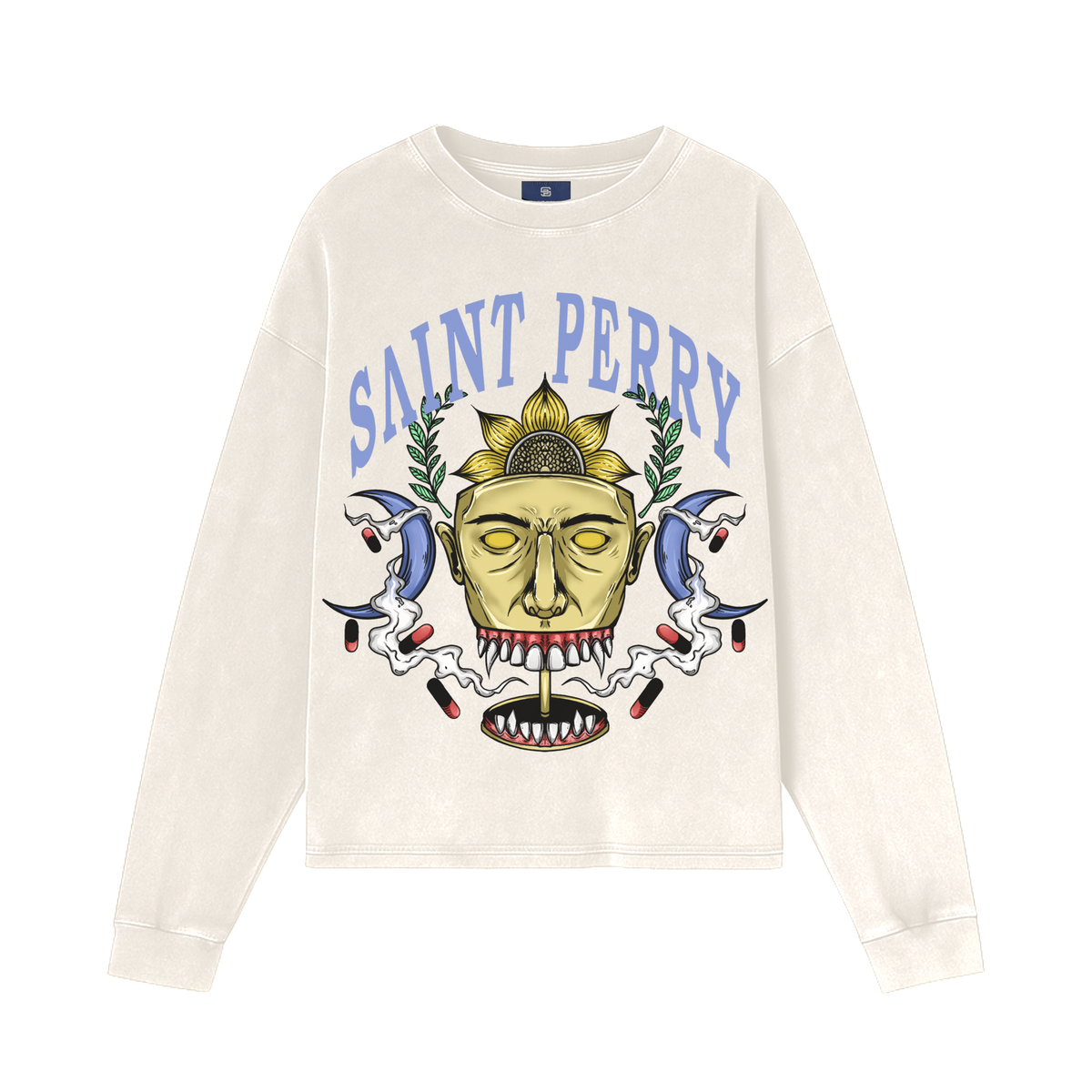 Oracle Long Sleeve Crewneck - Off-white