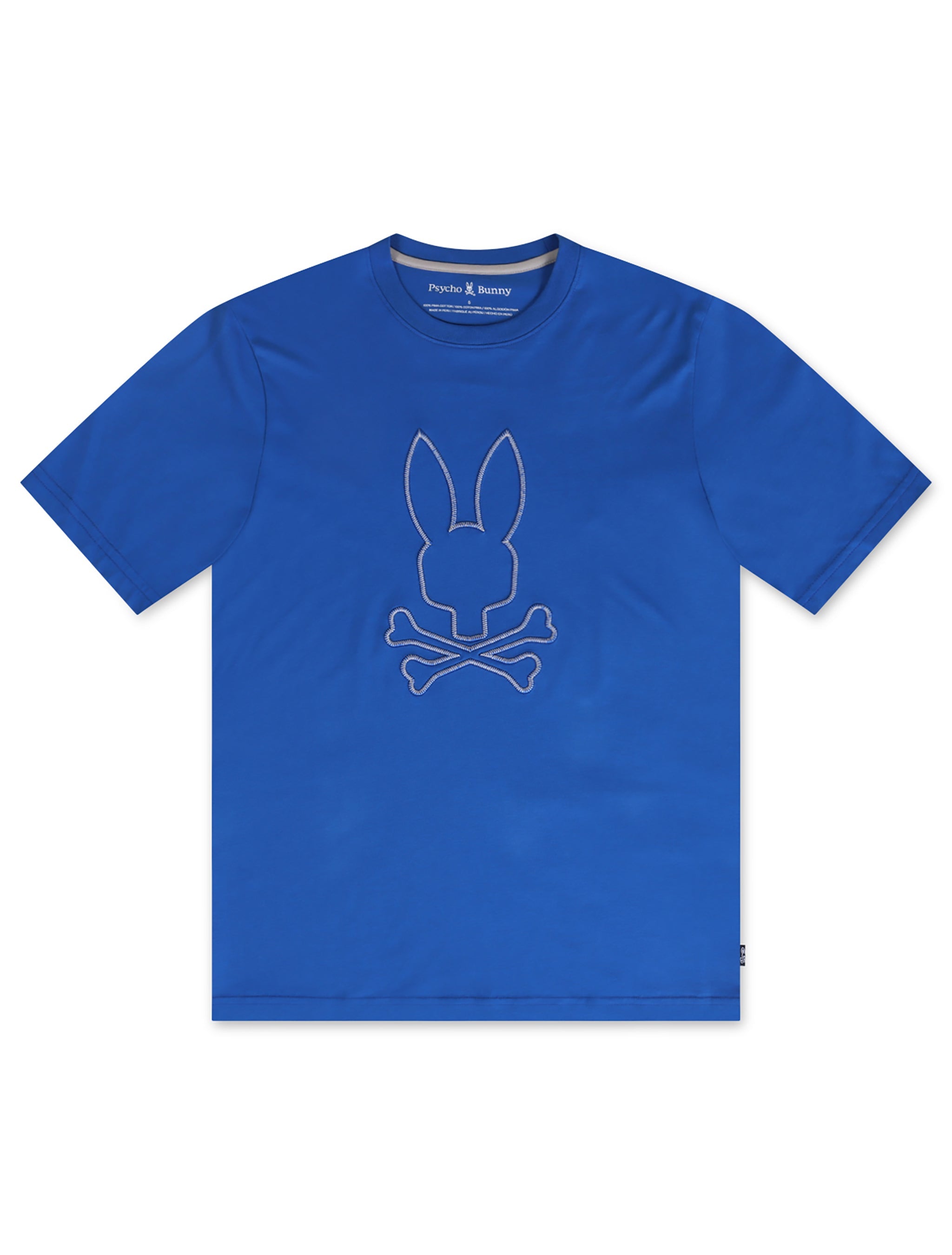 Psycho Bunny Panama Graphic Tee - Nautical Blue