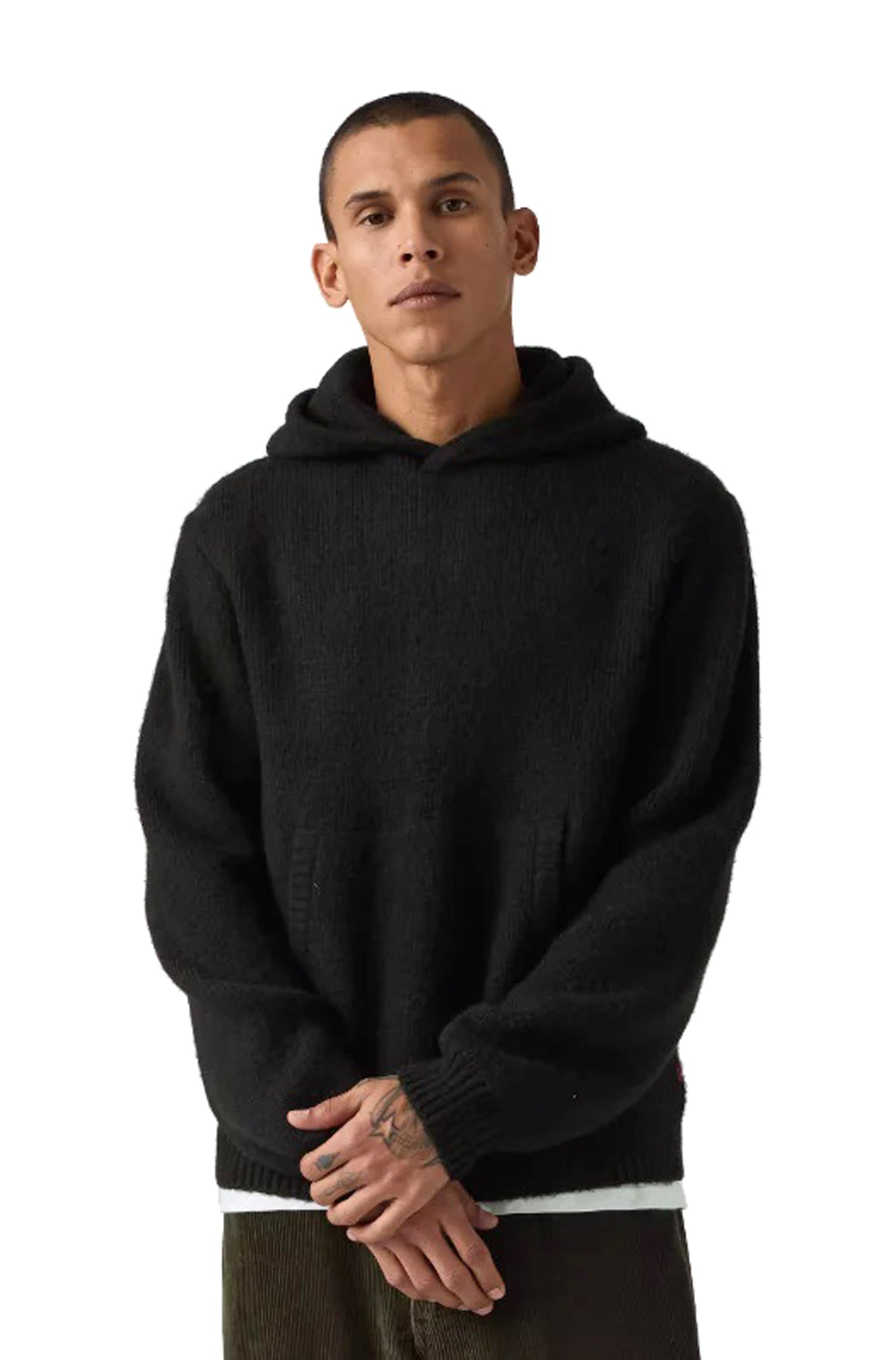 Levis Portola Sweater Hoodie - Jet Black