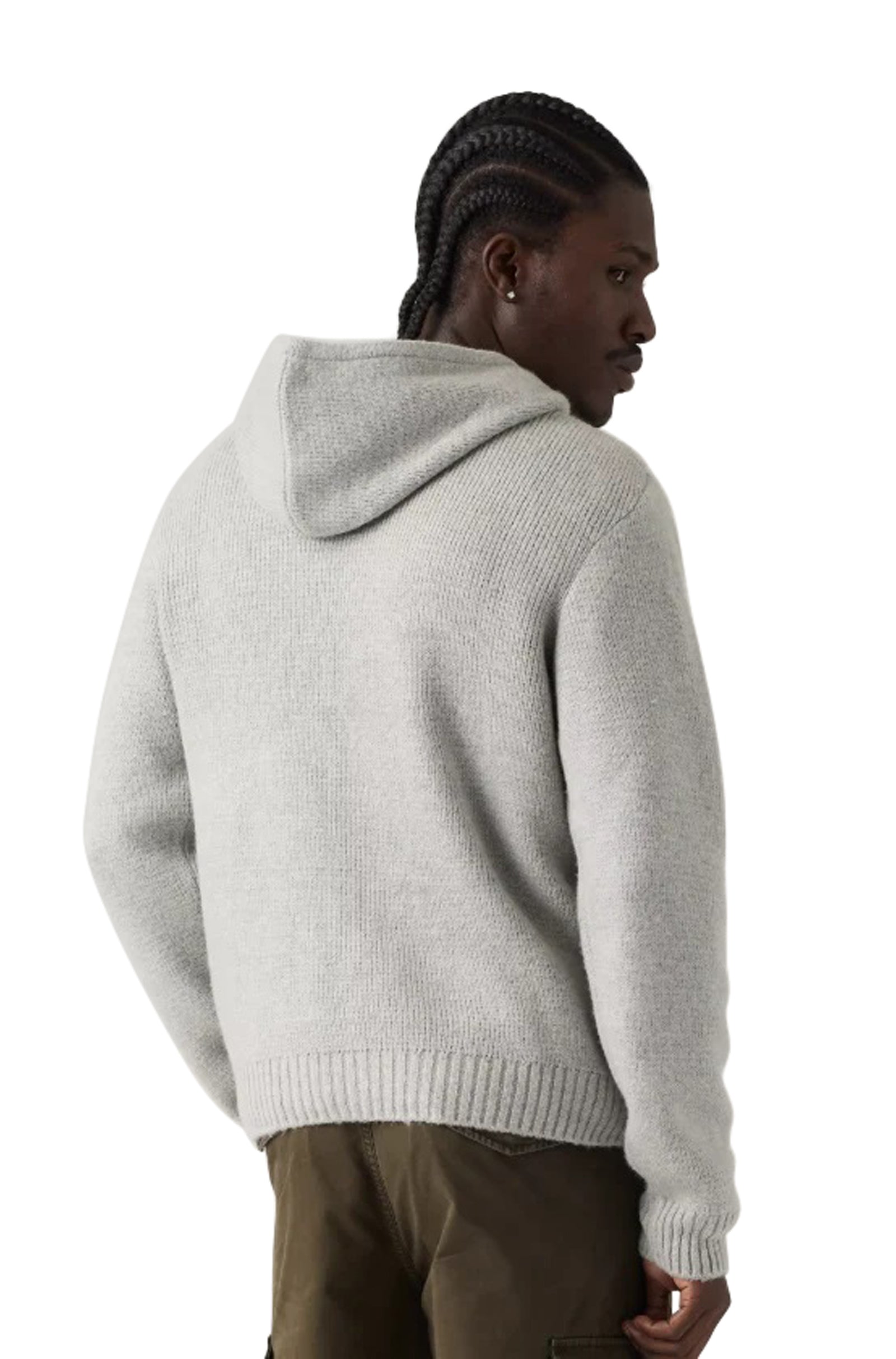 Levis Portola Sweater Hoodie - Grey Heather