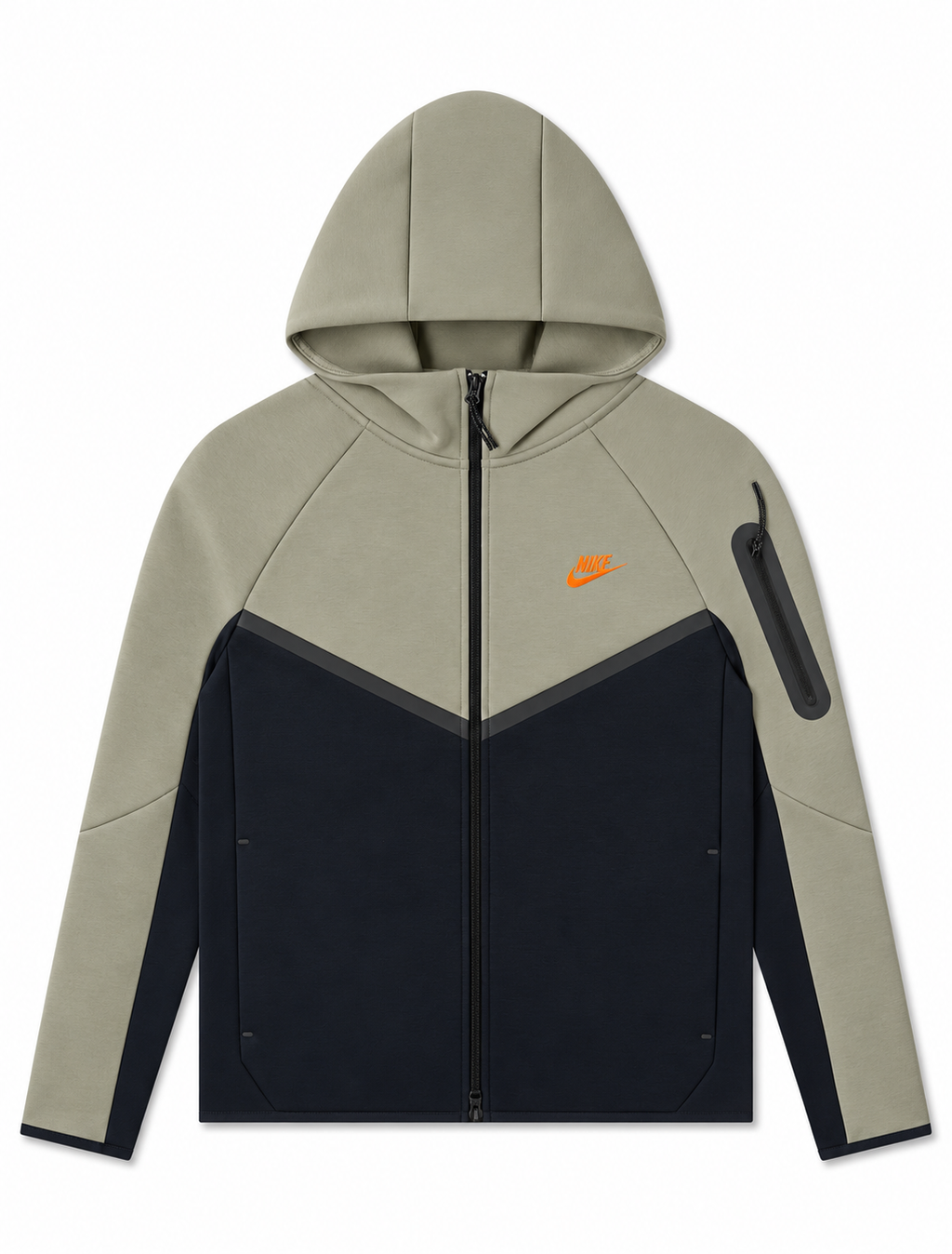 Nike Mens Tech Fleece Full-Zip Jacket - Light Army