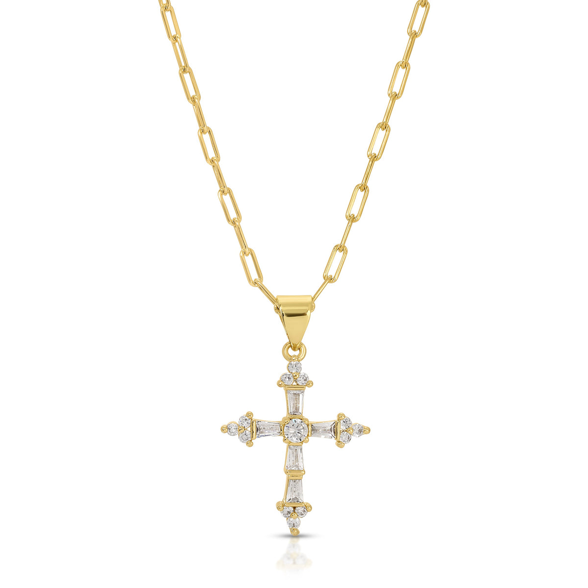 Princess Cross Necklace