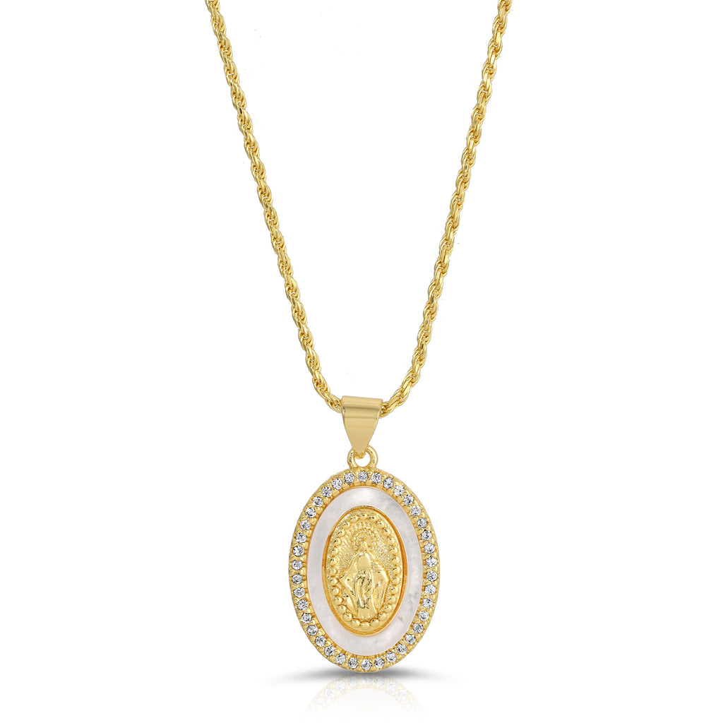 Holy Mother Mary Necklace