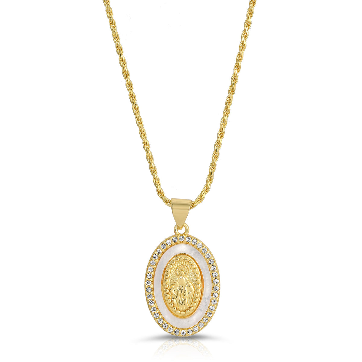 Holy Mother Mary Necklace